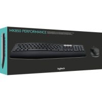Logitech Tastatur-Maus-Set MK850 920-008221 kabellos schwarz