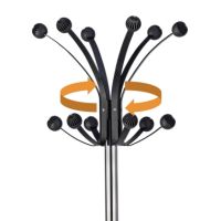 UNILUX Garderobenständer Hakea 400095393 176cm 12Haken co/schwarz