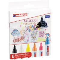 edding Glasboardmarker 95 4-95-6 1,5-3mm sortiert 6St.