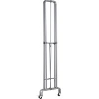 UNILUX Kleiderständer FOLDY 400050665 silbergrau