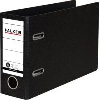 Falken Ordner S80 11285905 DIN A5 quer 80mm Hartpappe schwarz