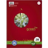 Staufen Collegeblock Green 608590028 DIN A4 70g kar./Rnd 160Bl