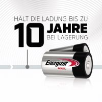 Energizer Batterie Max Alkaline E302306800 D/Mono/LR20 2 Stück
