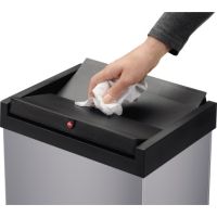 Hailo Abfalleimer Big-Box Swing XL 0860-221 52l silber