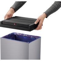 Hailo Abfalleimer Big-Box Swing XL 0860-221 52l silber