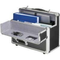 ALUMAXX Pilotenkoffer C-2 45129 48x40x23cm Aluminium silber carbon