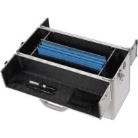 ALUMAXX Pilotenkoffer ALPHA 45100 Zahlenschloss 48x37,5x20cm silber