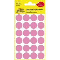 Avery Zweckform Markierungspunkt 3599 18mm pink 96 Stück