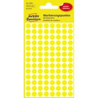 Avery Zweckform Markierungspunkt 3593 8mm gelb 416 Stück