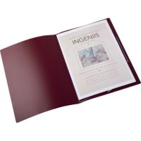 Oxford Eckspanner 100555330 DIN A4 PP bordeaux