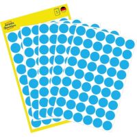 Avery Zweckform Markierungspunkt 3142 12mm blau 270 Stück