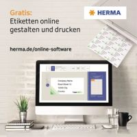 HERMA Etiketten SuperPrint Glossy 4904 63,5x38,1mm weiß 525 Stück