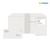 HERMA Etikett SuperPrint 8645 105x74mm weiß 80 Stück