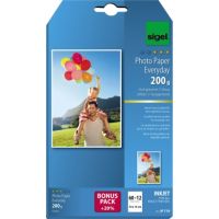 SIGEL Fotopapier Everyday-plus IP719 DIN A6 200g weiß 72 Blatt