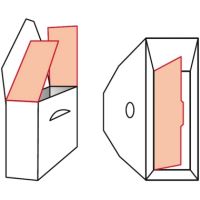 ELBA Archivschachtel tric 100333274 DIN A4 Wellpappe grau/weiß