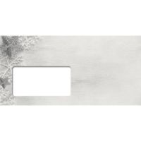 SIGEL Weihnachts-Umschlag DU248 Frozen Stars DIN lang 50 Stück