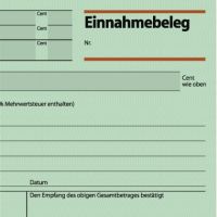 SIGEL Einnahmebeleg EB615 DIN A6 quer 50Blatt