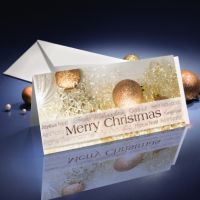 SIGEL Weihnachtskarten DS029 xmas Glitter +Umschlag 10 Stück