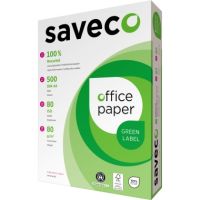 Saveco Kopierpapier recycling Green Label A4 80g ISO 80 500Bl.