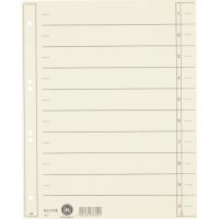 Leitz Trennblatt 16570011 A4 200g Karton chamois 100 Stück