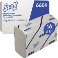 Scott Papierhandtücher Essential 6609 2-lagig weiß 16x220Bl.