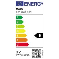 MAUL Standleuchte MAULsphere 8255190 LED schwarz