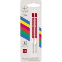 Parker Kugelschreibermine QUINKflow Basic 2166545 M rot 2St.
