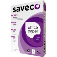 Saveco Kopierpapier recycling Violet Label A4 80g ISO 100 500Bl.