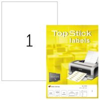 Etikett TopStick 8720 210x297mm weiß 100 Stück