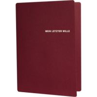 RNK Mappe Mein letzter Wille 2898 A4
