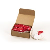 HERMA Hängeetikett 6918 32x50mm roter Faden weiß 1.000 Stück