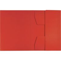 Recycle Jurismappe A4, Rot 39060025 A4 250Blatt rot