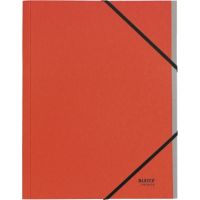 Leitz Ordnungsmappe Recycle 39140025 A4 6Fächer rot