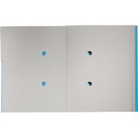 Leitz Ordnungsmappe Recycle 39150035 A4 12Fächer blau