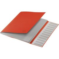 Leitz Ordnungsmappe Recycle 39150025 A4 12Fächer rot