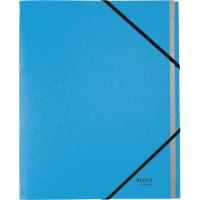 Leitz Ordnungsmappe Recycle 39150035 A4 12Fächer blau
