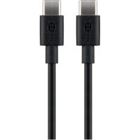 Goobay USB Kabel 66318 DAT USB-C/C v2.0 1m schwarz