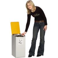 VAR 3800 VAR Kunststoffcontainer 40l 1fach oDeckel lgr