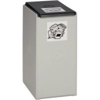 VAR 3800 VAR Kunststoffcontainer 40l 1fach oDeckel lgr