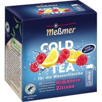 Meßmer Tee COLD TEA 106039 Himbeere-Zitrone 14St.