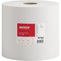 Katrin Putztuchrolle Plus L2 481603 2lagig weiß 1.500 Blatt