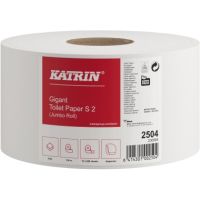 Katrin Toilettenpapier 2504 Classic Gigant S2 2lg. 150m weiß 12 Rl./Pack.