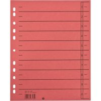 Soennecken Trennblätter oeco 1459 A4 230g Karton rot 100 Stück