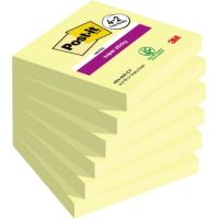 Post-It Haftnotiz Super Sticky 654-SSCY-P4+2 76x76mm 90Bl gelb 6St.