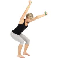 Brasil Ergonomiehandtrainer 470636 11x5cm grün 2 Stück