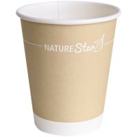 NATURE Star Kaffeebecher Only Paper 250ml 50 Stück