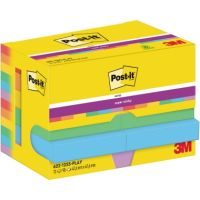 Post-it Haftnotiz 622-12SS-PLAY 47,6x47,6mm 90Bl farbig 12 St./Pa