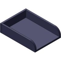 Wickelauflage für Wickelwagen Kunstleder Basic K002 karibikblau