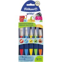 Pelikan 700733 Schulpinsel griffix GPI5T sortiert 5St