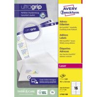 Avery Zweckform Adressetikett L7162-100 99,1x33,9mm 1.600 St./Pa